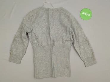 czarna sukienka i szary sweter: H&M, Sweter damski, rozmiar S — 3