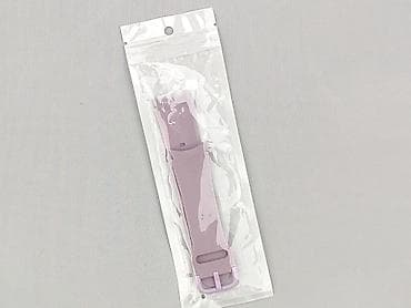 opaski na oczy: Pasek silikonowy do smartwatcha – kolor jasny fiolet (Light Purple) — 1