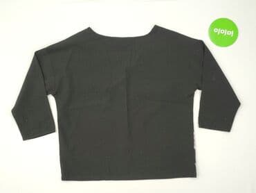 czarne t shirty damskie w serek: Terranova, T-shirt damski, rozmiar XS — 3