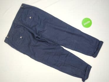 granatowe chinosy damskie: French Connection, Spodnie materiałowe damskie, rozmiar M — 3