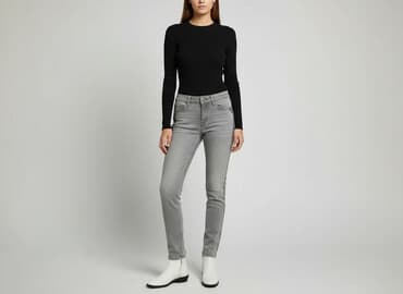 cocodrillo kapcie: Orsay, Jeansy damskie, rozmiar S — 6