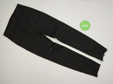 legginsy w kwiaty damskie: Jeansy damskie, M — 3