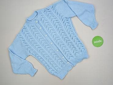 niebieski sweter: Cardigan, Kardigan damski, rozmiar M — 2