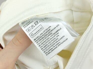 massimo dutti biale spodnie: H&M L.O.G.G., Spodnie materiałowe damskie, rozmiar L — 5
