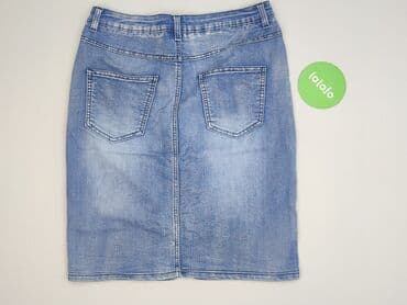 spódniczka dżinsowe z wysokim stanem: Spódnica damska, rozmiar M — 3