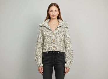 kurtki zimowe damskie c a: Wybierz, Kardigan damski, rozmiar L — 7