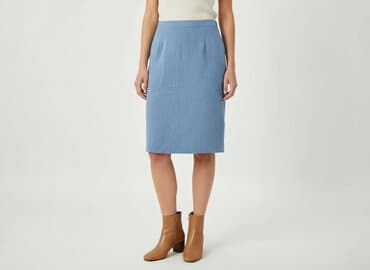 prosta spódnice midi: Women`s skirt, size S — 1