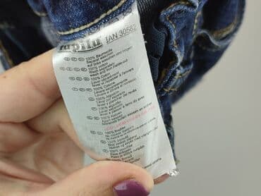 spodnie despacito: Denim pants, Lupilu, 9-12 months, condition - Very good — 5
