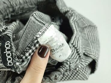 kozaki z futerkiem deichmann: Boohoo, Spodnie materiałowe damskie, rozmiar S — 6