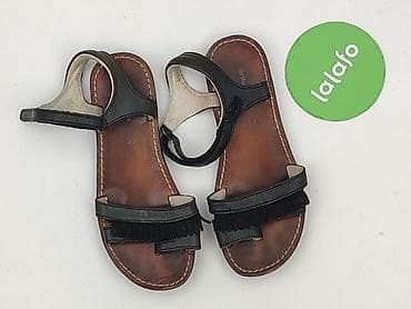 jasne sandałki: Sandały damskie, rozmiar 37 — 2