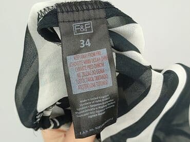 koszulka z długim rękawem w paski: F&F, Bluzka damska, XS — 5