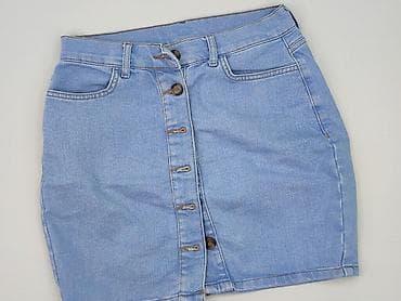 jeans raw blue: Janina, Spódnica damska, rozmiar S — 1