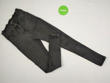 baggy grey jeans: Jeansy damskie, rozmiar XS — 3