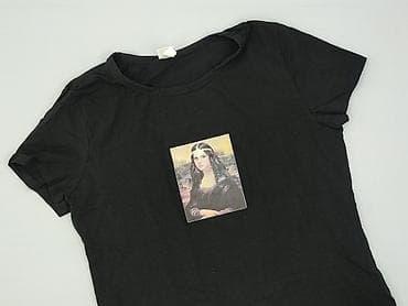 oversize t shirt basic: H&M Basic, T-shirt damski, rozmiar XL — 1