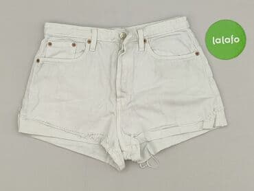 top srebrny zara: Zara, Szorty damskie, M — 2