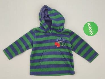 koszulka z fajnymi napisami: Sweatshirt, EarlyDays, 9-12 months, condition - Good — 2