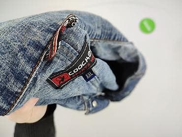 dżinsy kobiece: Kurtka jeansowa damska, rozmiar 2XL — 4