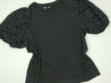 czarne bluzki plus size: Sinsay, Bluzka damska, rozmiar S — 1