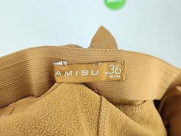 kik botki: Amisu, Legginsy Ze skóry ekologicznej damskie, rozmiar S — 4