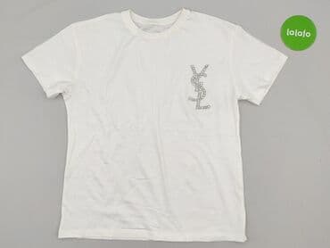 karl lagerfeld t shirty: Saint Laurent, Футболка жіноча, L — 2