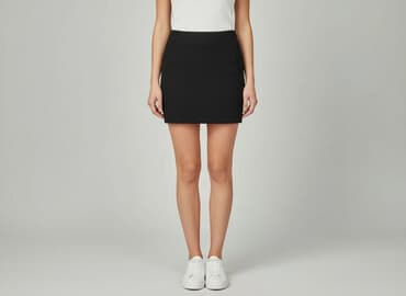 mini spódniczka czarne: Spódnica damska, rozmiar XS — 7