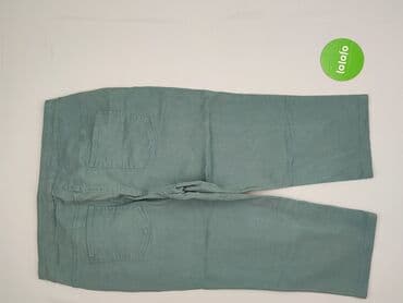 Women: Material trousers for women, size L (EU 40) — 3