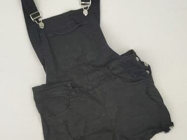 krótkie spodenki ogrodniczki damskie: Ogrodniczki damskie, rozmiar M — 1