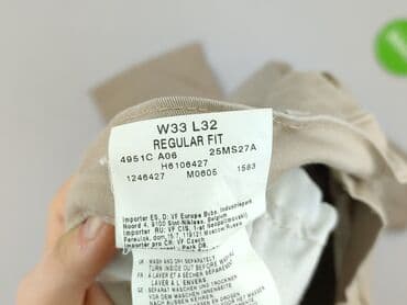 czerwone spodnie stradivarius: Wrangler, Chinosy dla mężczyzn, L — 5