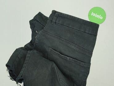 zara krótkie spodenki jeansowe: H&M, Szorty damskie, rozmiar L — 6