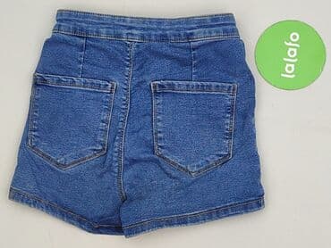 krótkie spodenki jeansowe wysoki stan: Szorty damskie, rozmiar XS — 3