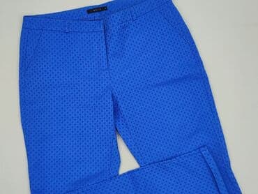 srebrne spodnie mohito: Mohito, Material trousers for women, size M — 2