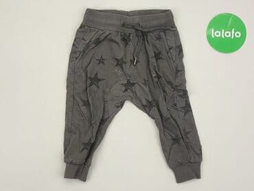 zara woskowane spodnie: Sweatpants, KappAhl, 9-12 months, condition - Good — 2