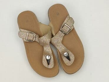 buty złote ccc: Japonki damskie, rozmiar 38 — 1