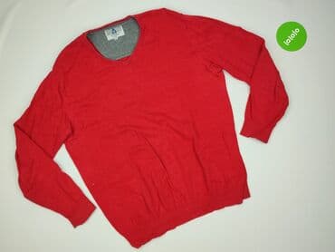 biala bluza: Sweter dla mężczyzn, XL — 2