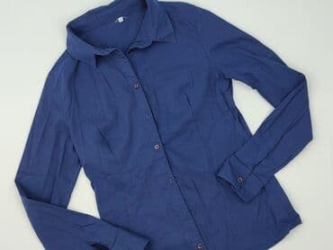 granatowe bluzki wizytowe: Koszula damska, rozmiar M — 1