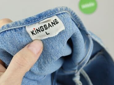 sukienka z denimu: Sukienka damska, rozmiar L — 4