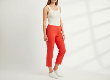 spodnie dresowe esmara: Esmara, Spodnie materiałowe damskie, rozmiar S — 6