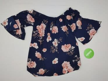 biale bluzki z bufiastymi rekawami: Bluzka damska, rozmiar M — 2