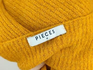 sweter z dodatkiem moheru: Pieces, Sweter damski, rozmiar M — 4