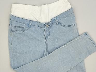 linen trousers pull and bear: Shein, Jeansy damskie, rozmiar L — 1