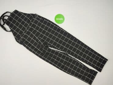 spodnie serduszka by o la la czarne: Ogrodniczki damskie, rozmiar M — 3