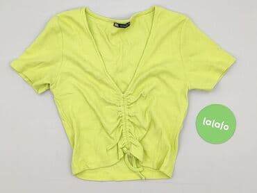 neonowe spodnie damskie: Zara, Top damski, rozmiar L — 2