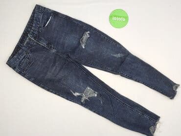 balenciaga dziurawe spodnie: Jeansy damskie, rozmiar M — 2