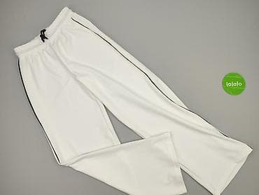 w klapkach tekst: Sinsay, Spodnie dresowe damskie, rozmiar XS — 2