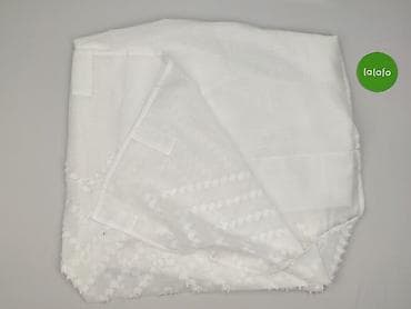 zegarek: Biała firanka/zasłona z woalu z aplikacją – 1 panel - Materiał: 100% — 3