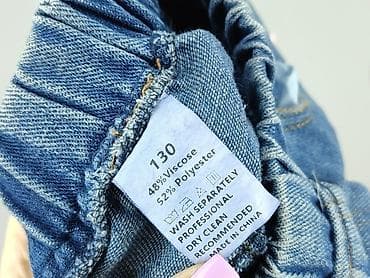 dresy: Spodnie jeansowe, 9 lat, 128/134, stan - Bardzo dobry — 4