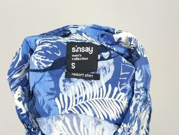 sinsay koszulka w paski: Sinsay, Shirt for men, size S — 4