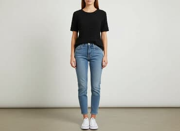 gina tricot jeansy: Gina Tricot, Bluzka damska, rozmiar S — 7