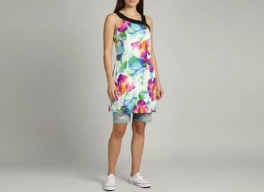 sukienki plażowe plus size: Sukienka damska, rozmiar S — 5