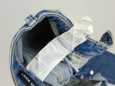 dżinsy z wysokim stanem duże rozmiary: Denim, Jeansy damskie, rozmiar S — 6